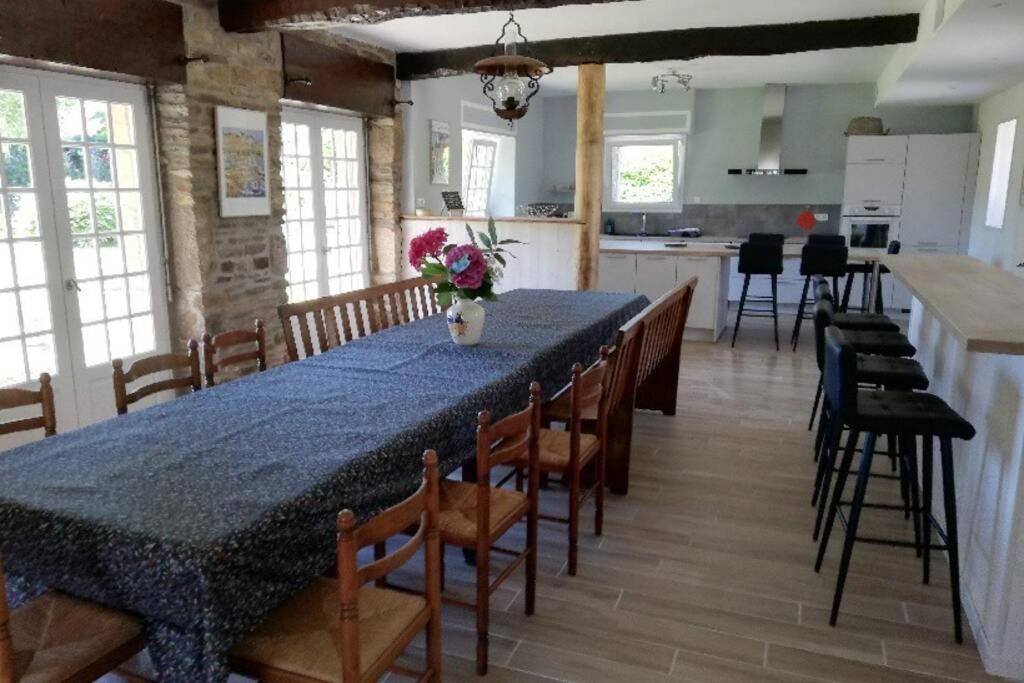 Gite De Charme 14 Personnes Labellise Clevacances 3 Etoiles Sainte-Seve Dış mekan fotoğraf
